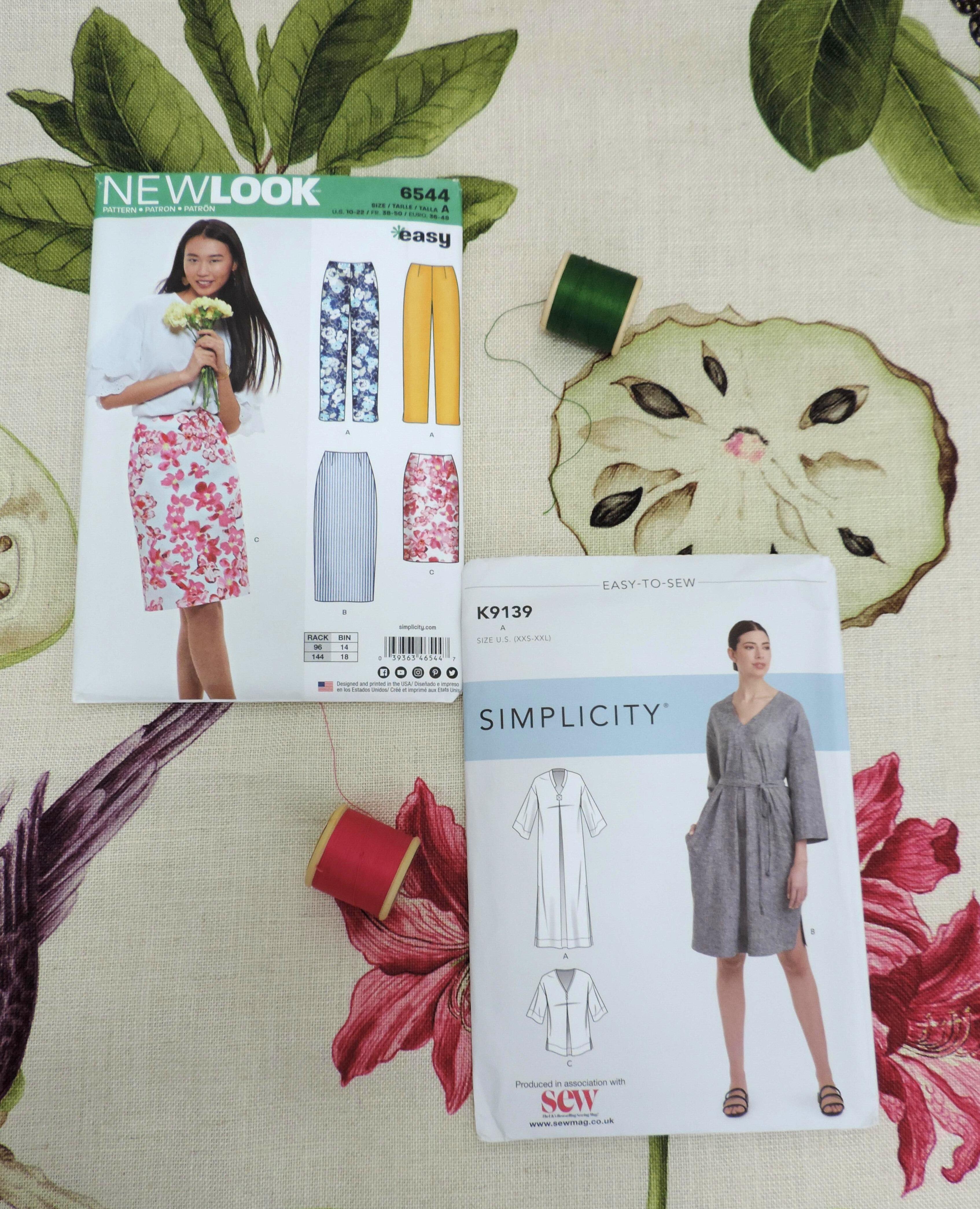 Newlook & Simplicity 2 packs of patterns