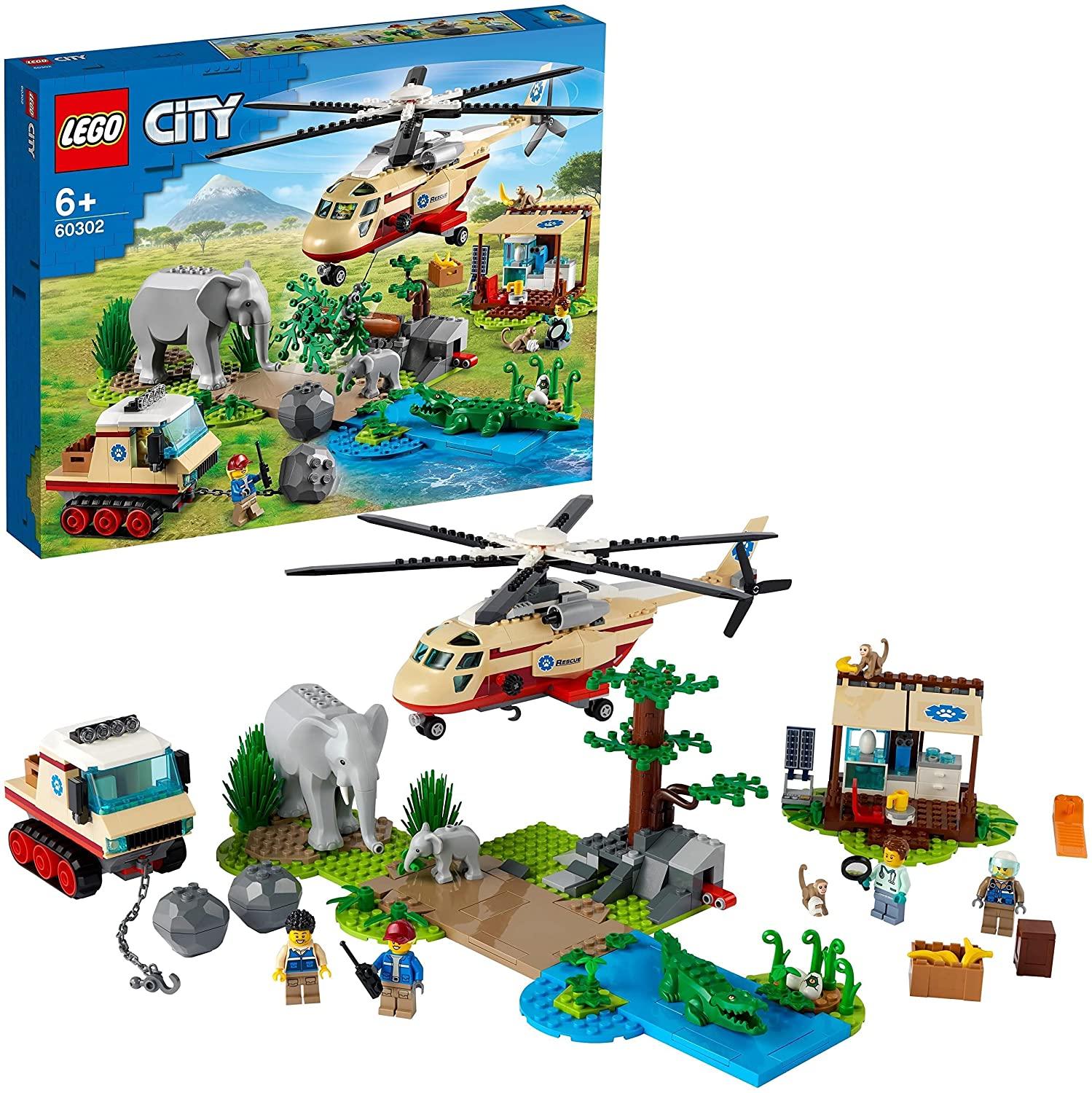 Lego 60302 City Wildlife Rescue Operation Vet Clinic Toymaster Ballina