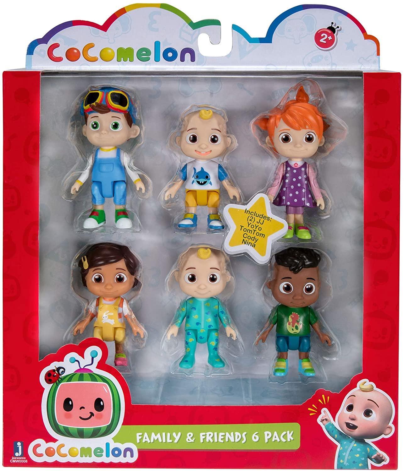  Cocomelon Carry Along Figure Case - Includes 2