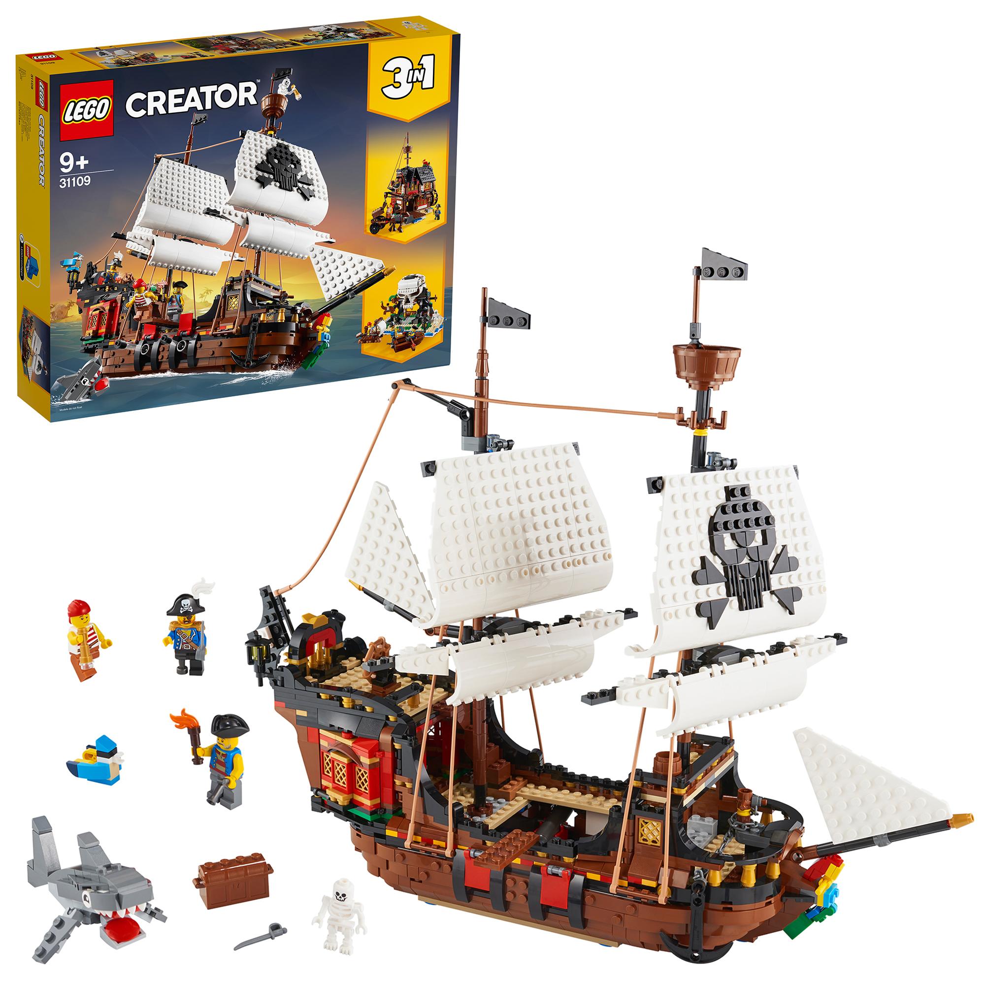 LEGO31109 CREATOR PIRATE SHIP IMG 1