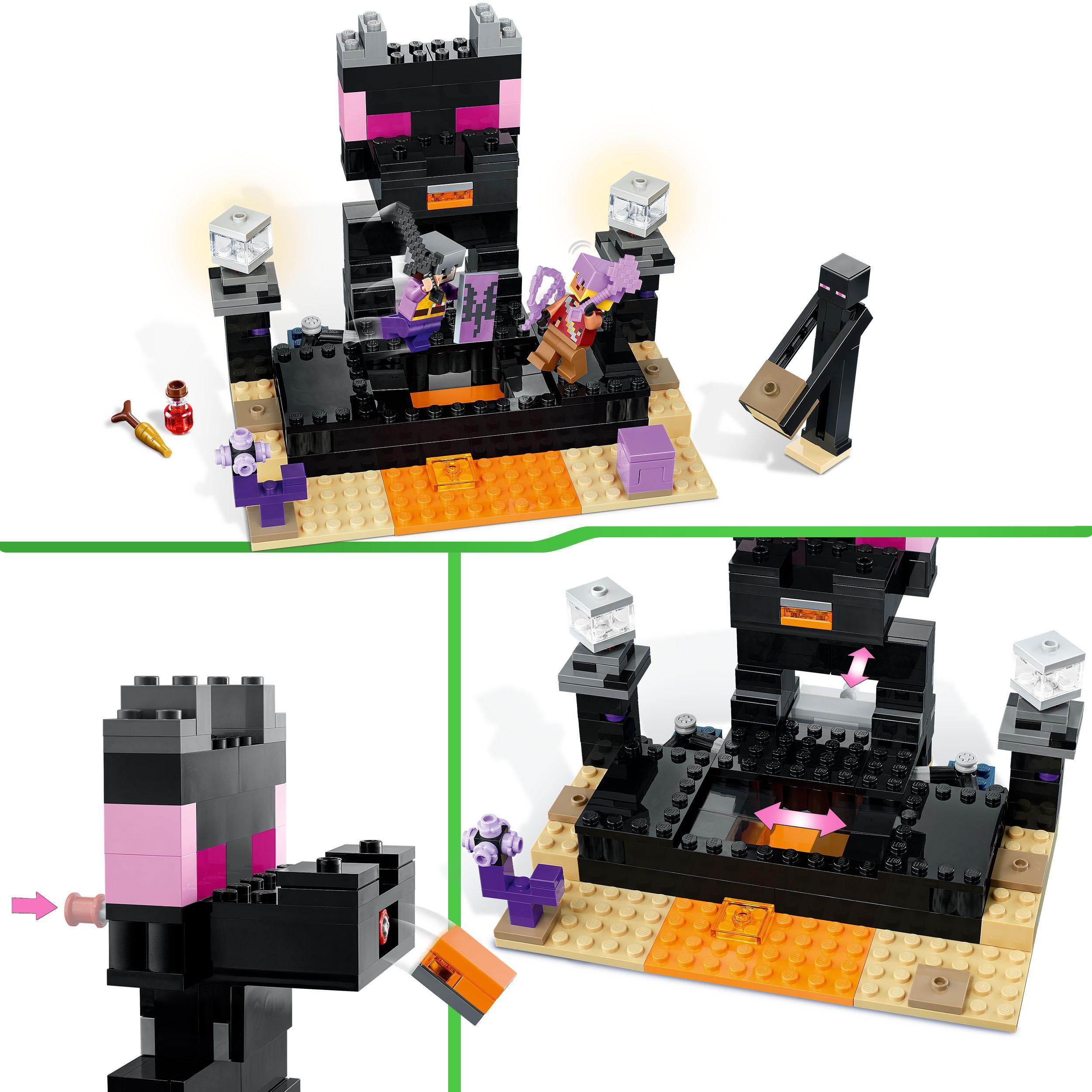 LEGO Minecraft The End Arena, Ender Dragon Battle Set 21242