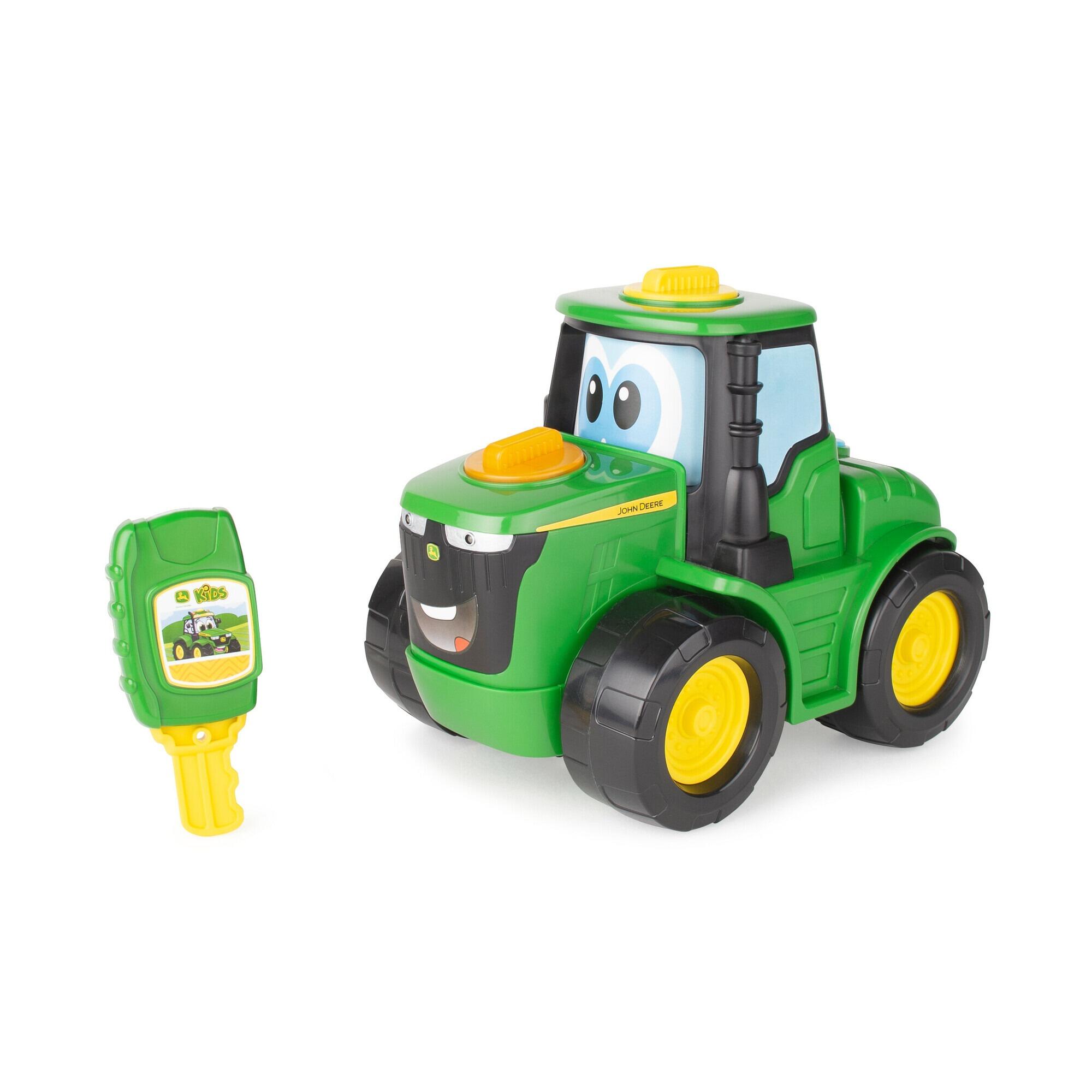 Tomy john deere remote best sale control tractor