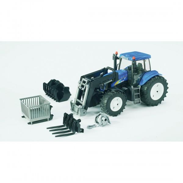 Bruder (ブルーダー) Accessories for Front Loader: Box-Type Pallet Winch and  Forks ミニカー ミニチ その他
