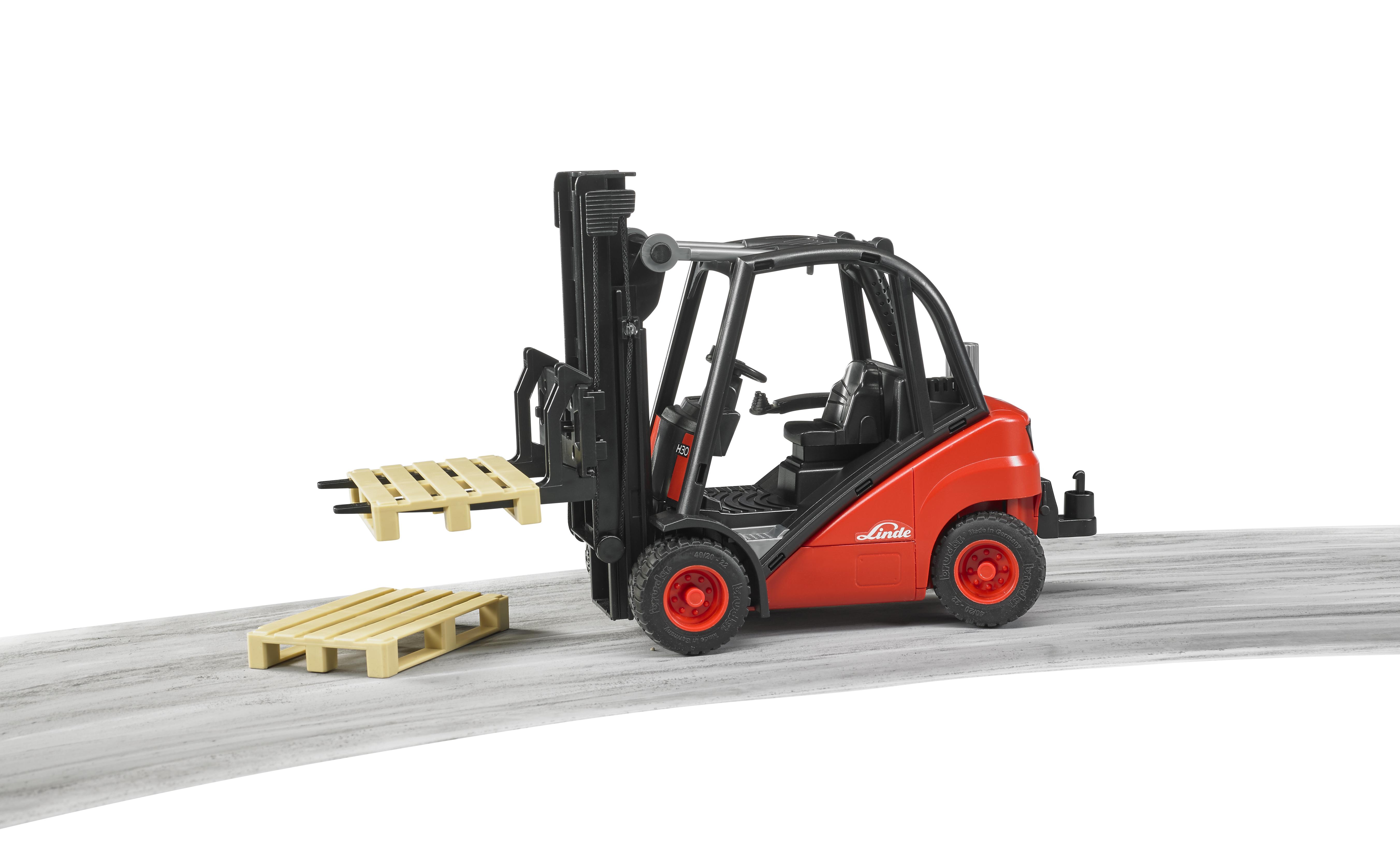 Bruder 02511 Linde H30D Forklift With Pallet Toymaster Ballina