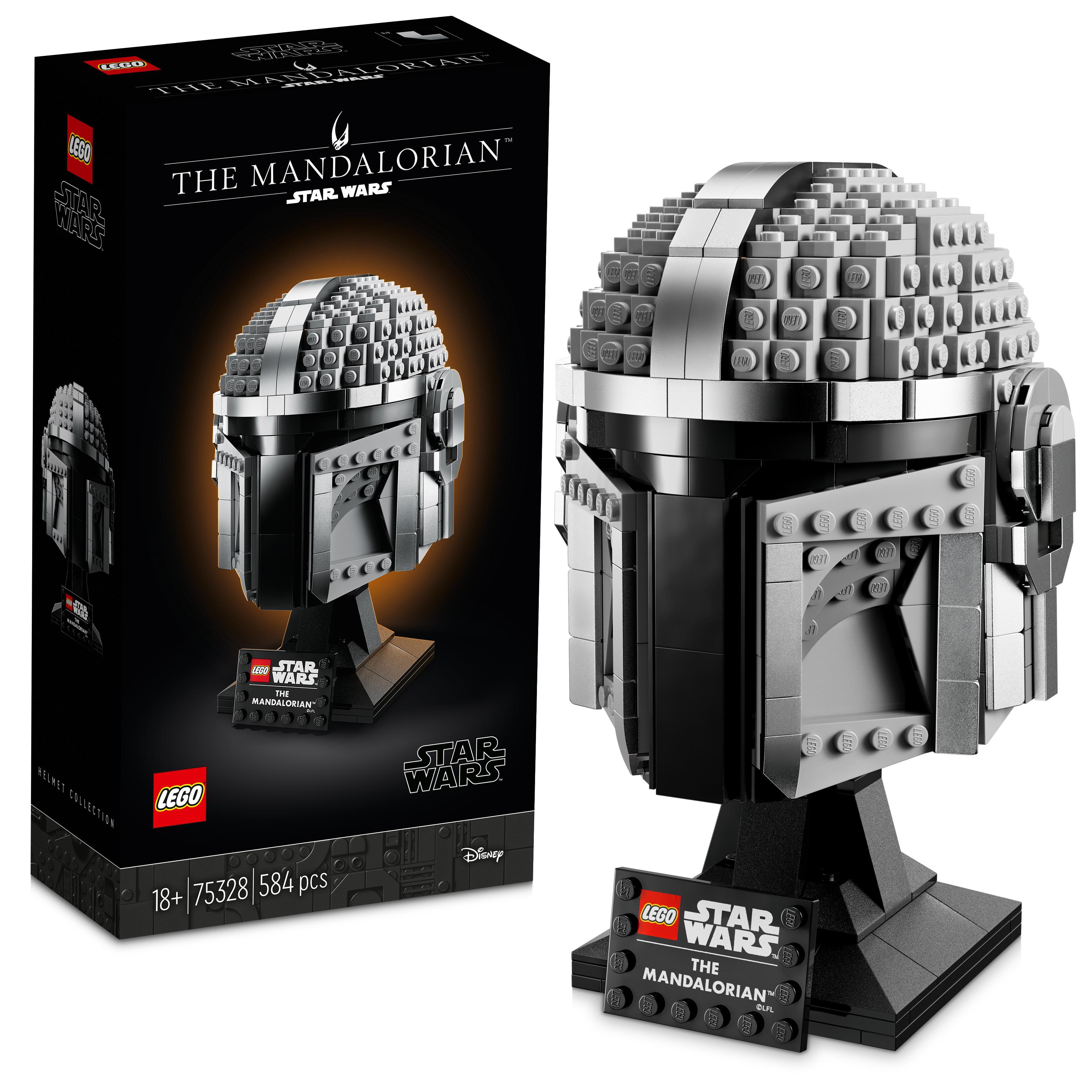 Lego 75328 Mandalorian helmet img 2