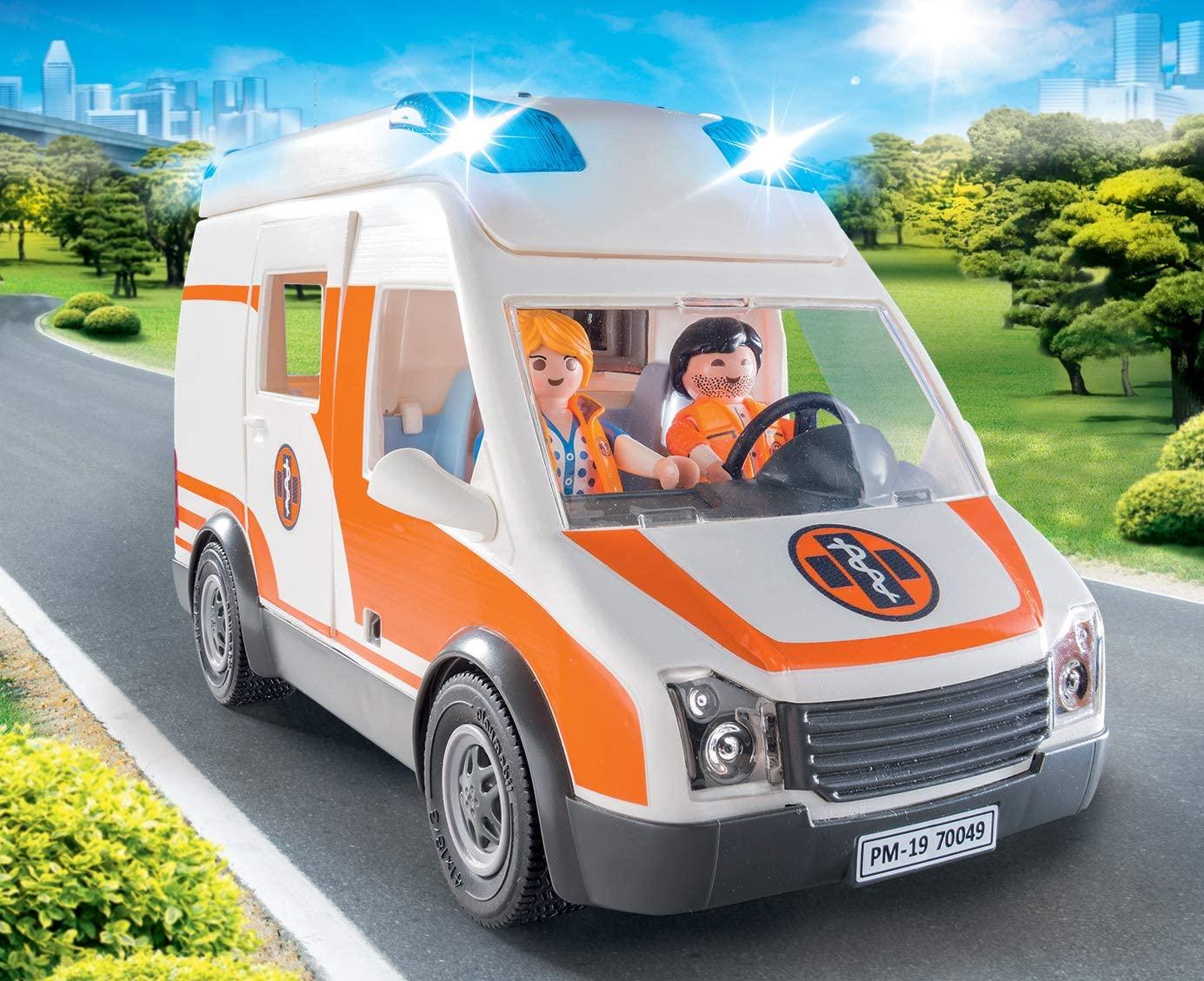 Playmobil 70049 Ambulance With Flashing Lights Toymaster Ballina