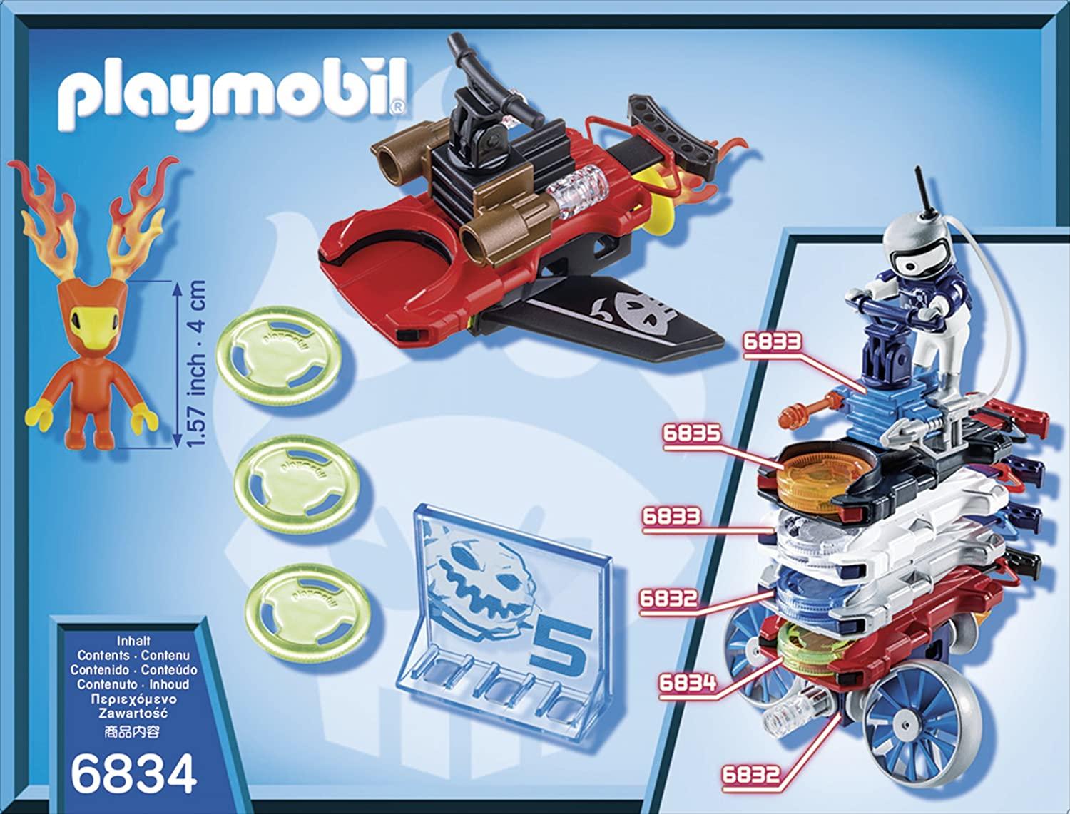 Playmobil 6834 Sparky With Disc Shooter Toymaster Ballina