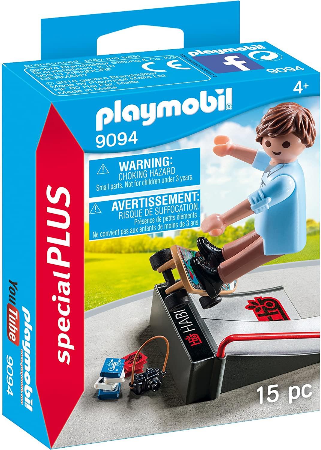 Playmobil 9094 Skateboarder With Ramp Toymaster Ballina