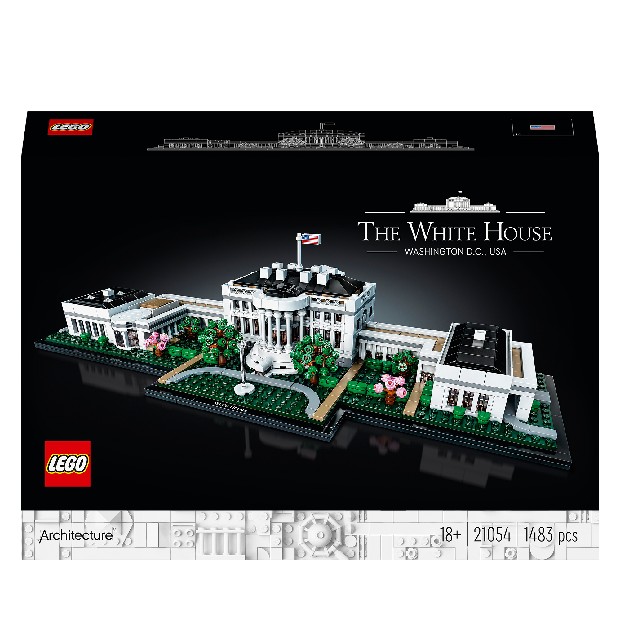 Lego 21054 White house img 1