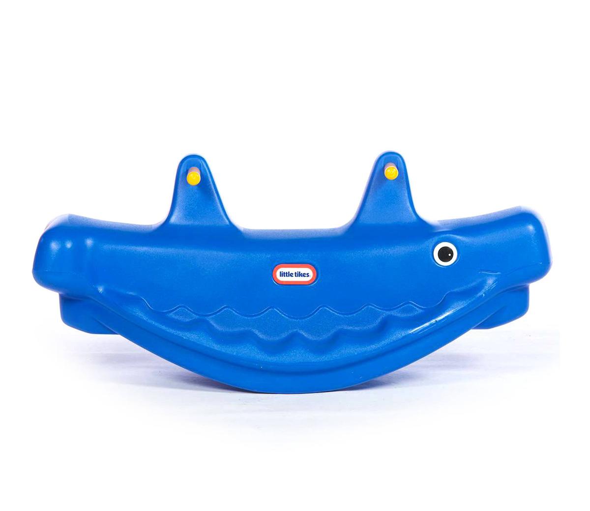 Little tikes whale teeter totter blue