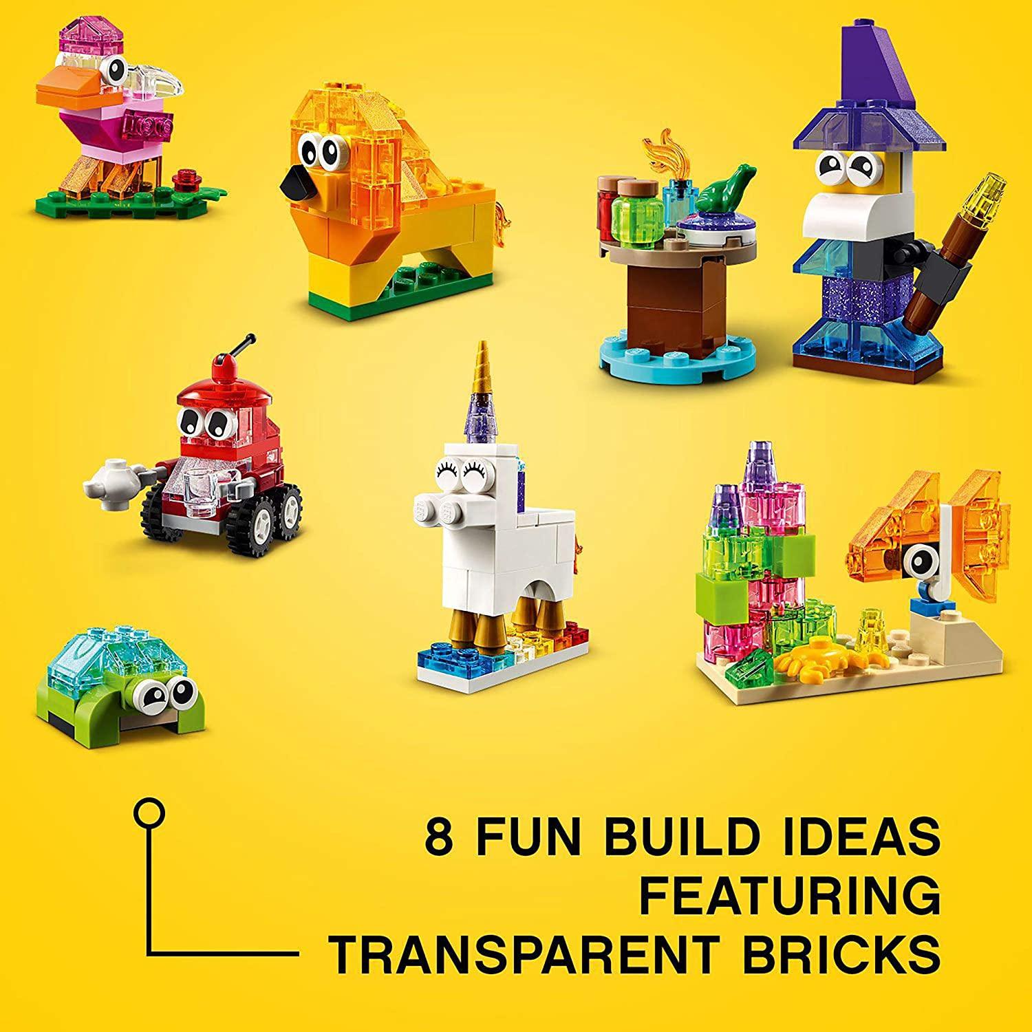 Lego 11013 Classic Creative Transparent Bricks Toymaster Ballina