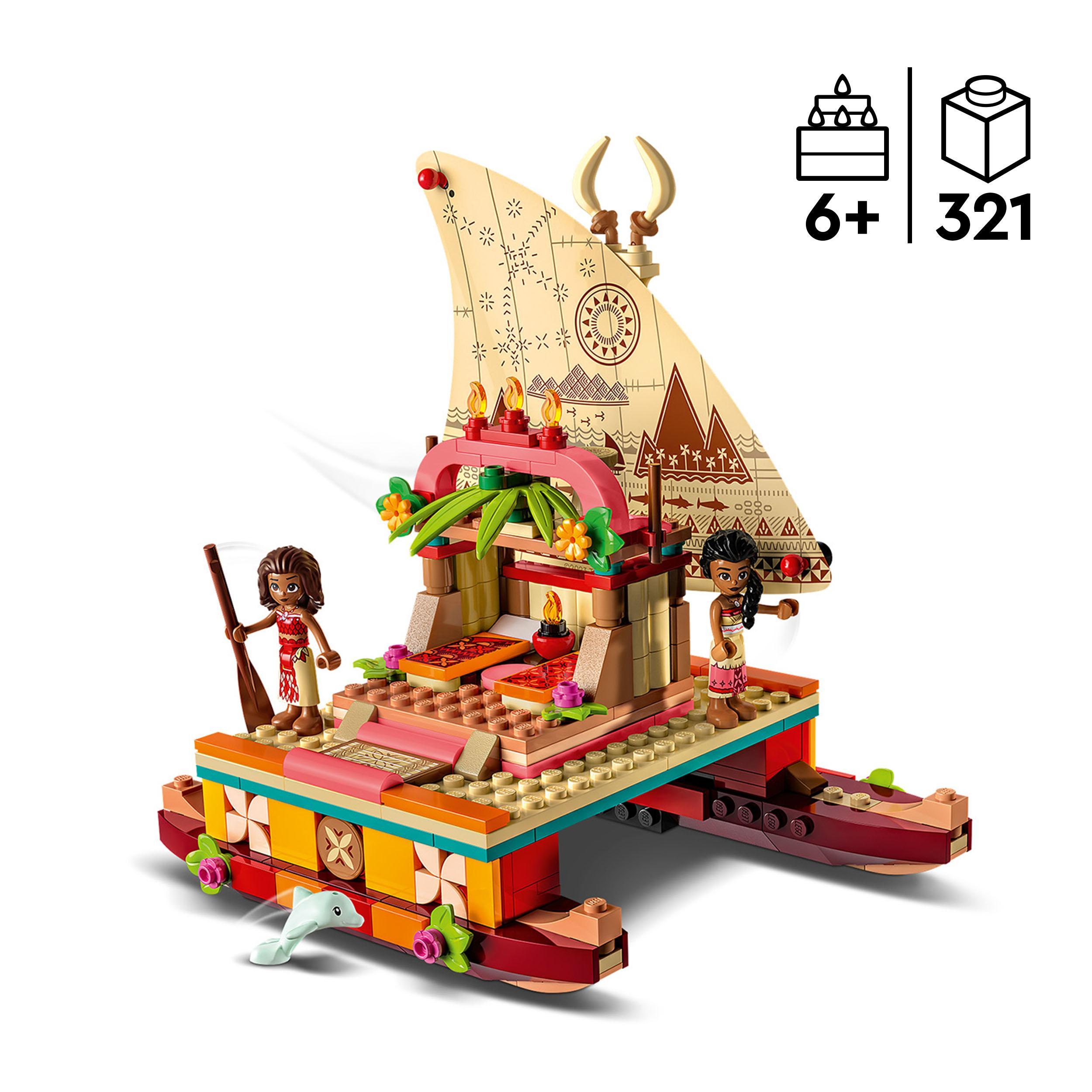 Lego 43210 Disney Moana's Wayfinding Boat