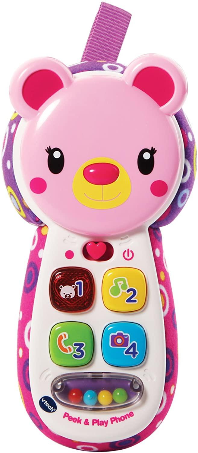 Vtech Peek And Play Phone Pink Toymaster Ballina