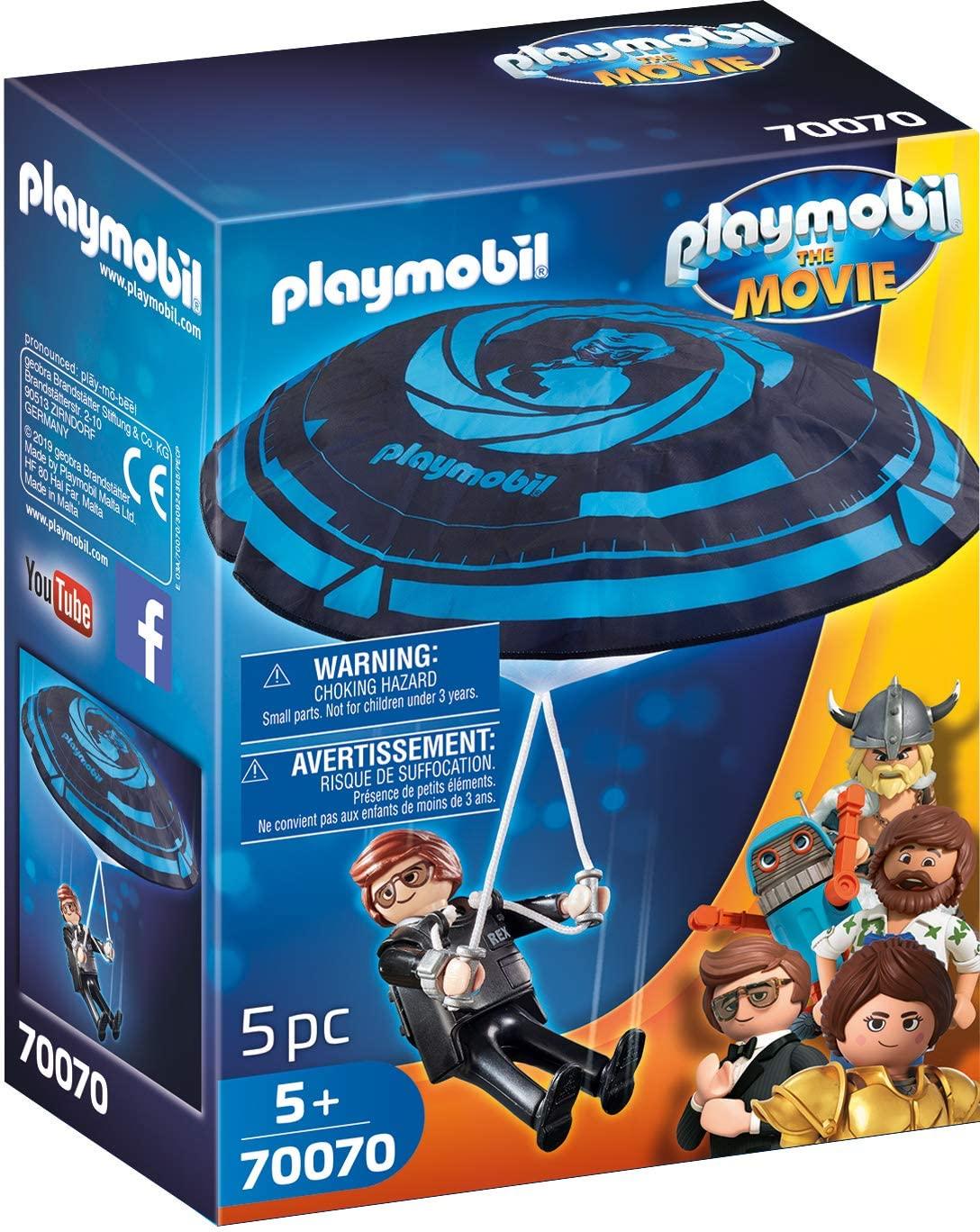 Playmobil 70070 The Movie Rex Dasher Wparachute Toymaster Ballina