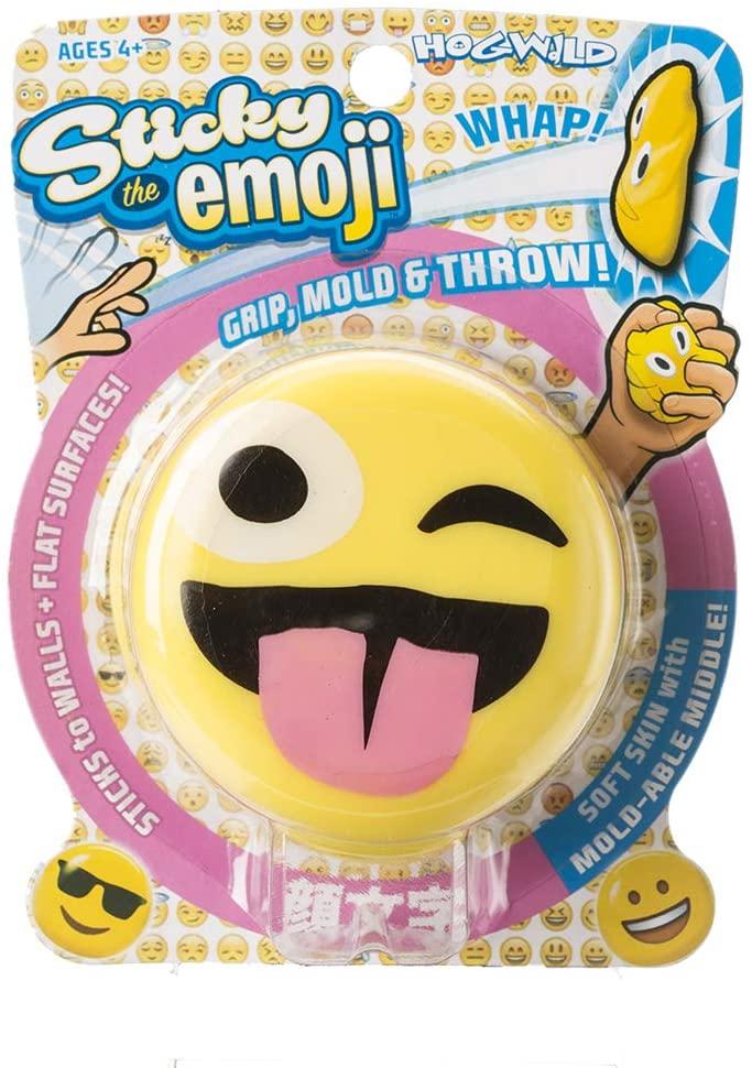 Squishy Moldable Brown Smiling Poop Emoji Toy Details about   HogWild Stick The Poo 