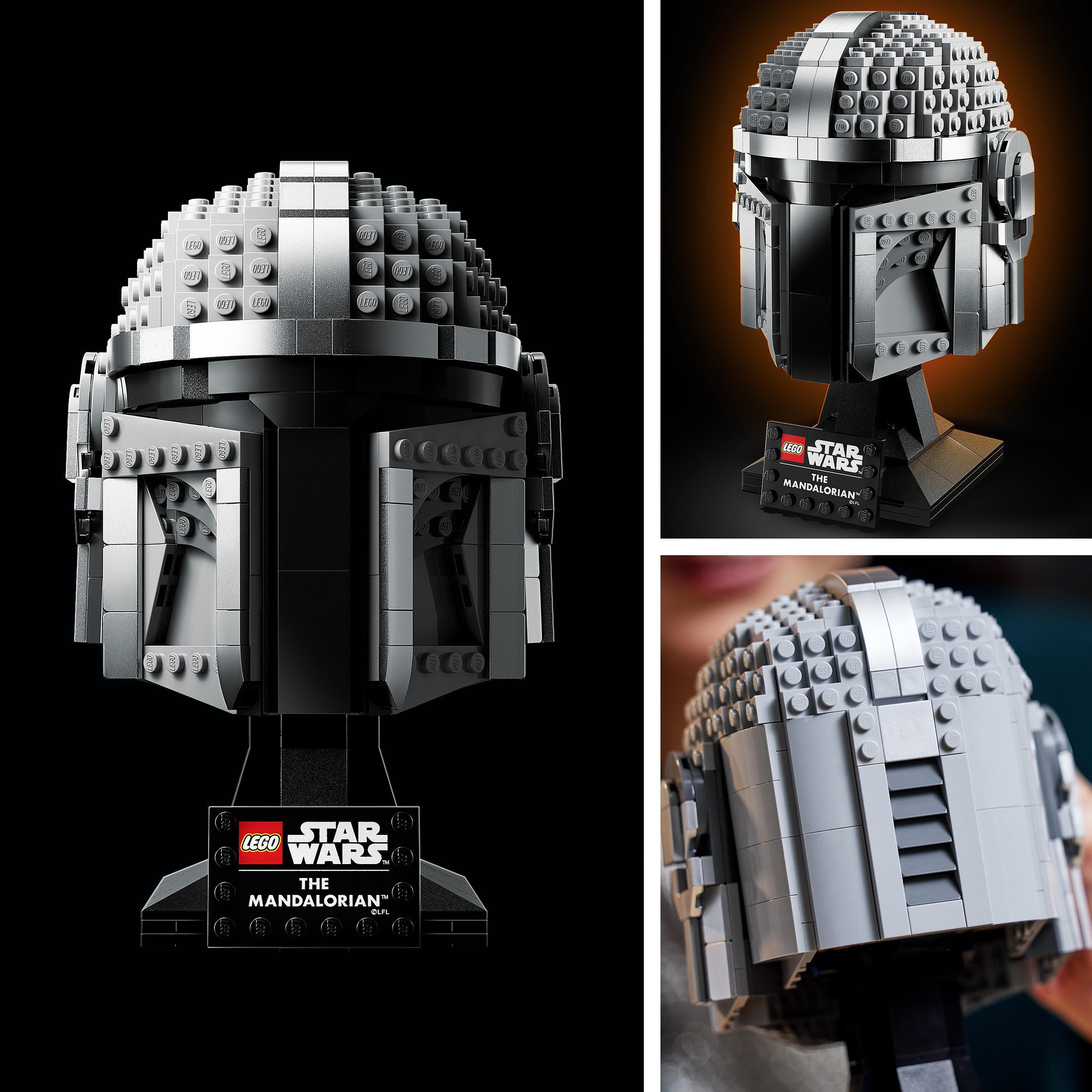 Lego 75328 Mandalorian helmet img 5