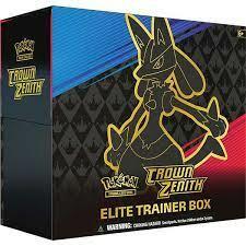 Pokemon Crown Zenith elite box
