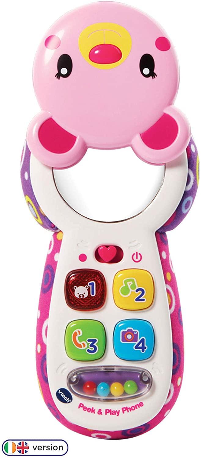 Vtech Peek And Play Phone Pink Toymaster Ballina