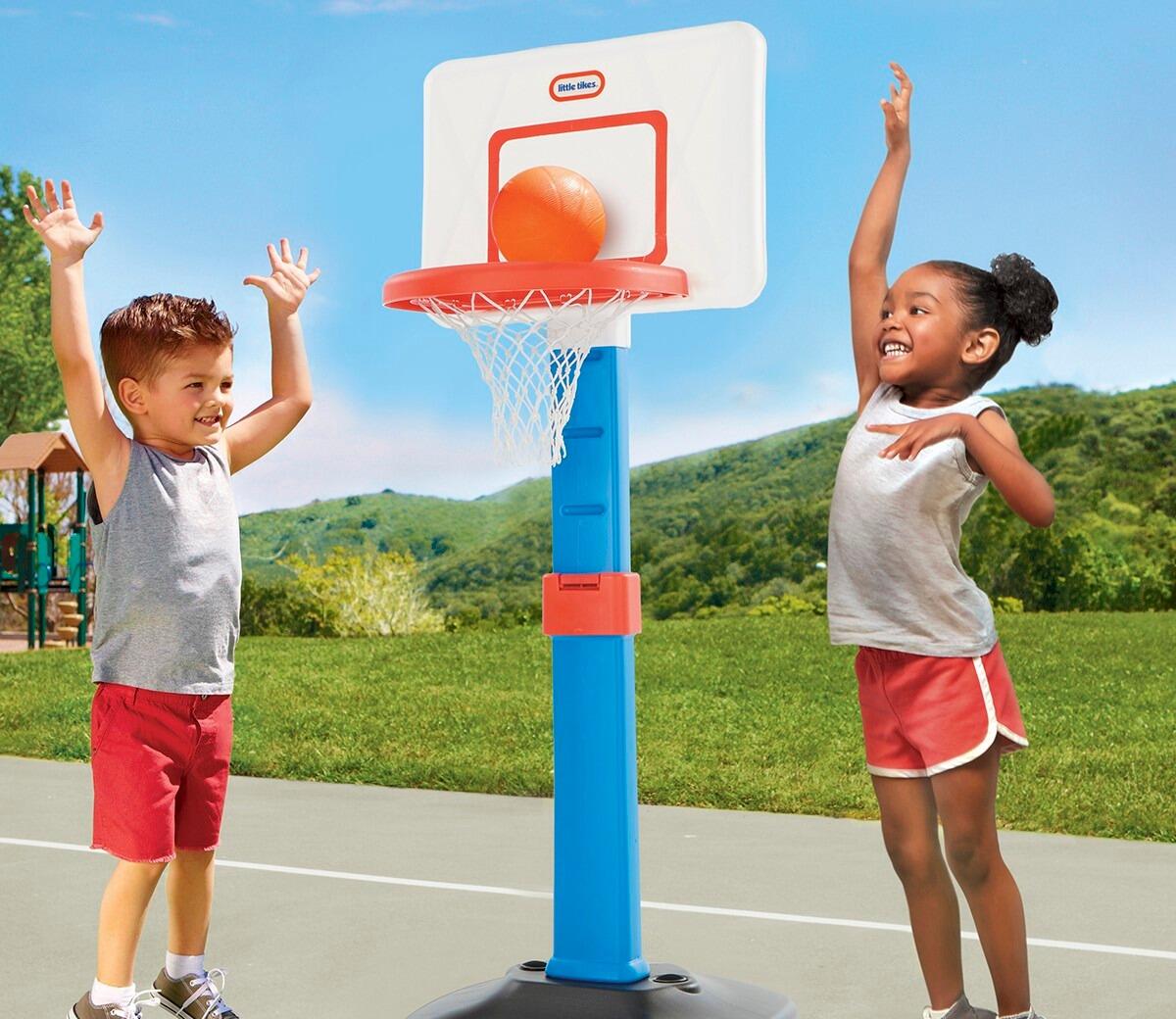 Little tikes totsports easy clearance score toy basketball set