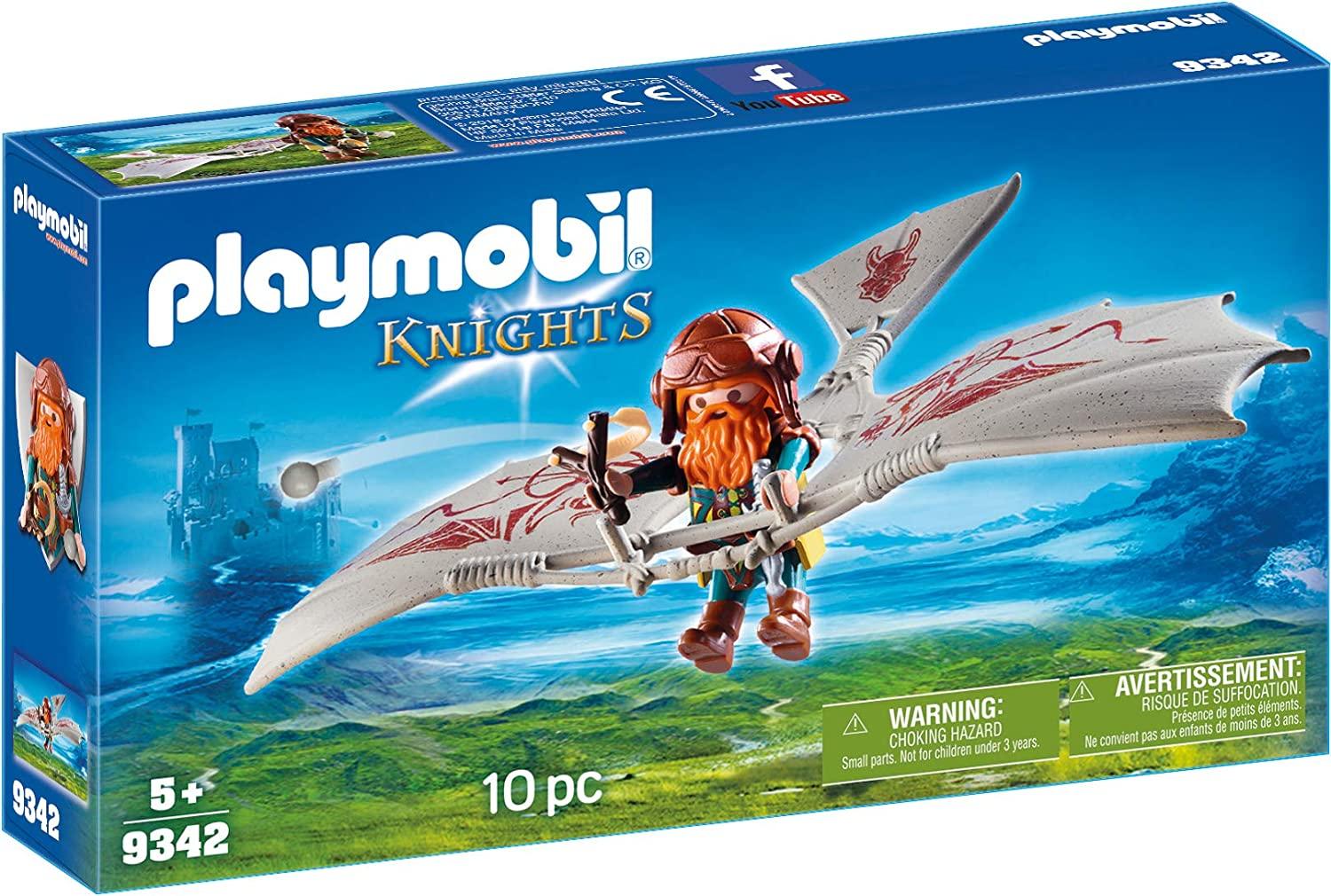 Playmobil 9342 Knights Dwarf Flyer Toymaster Ballina
