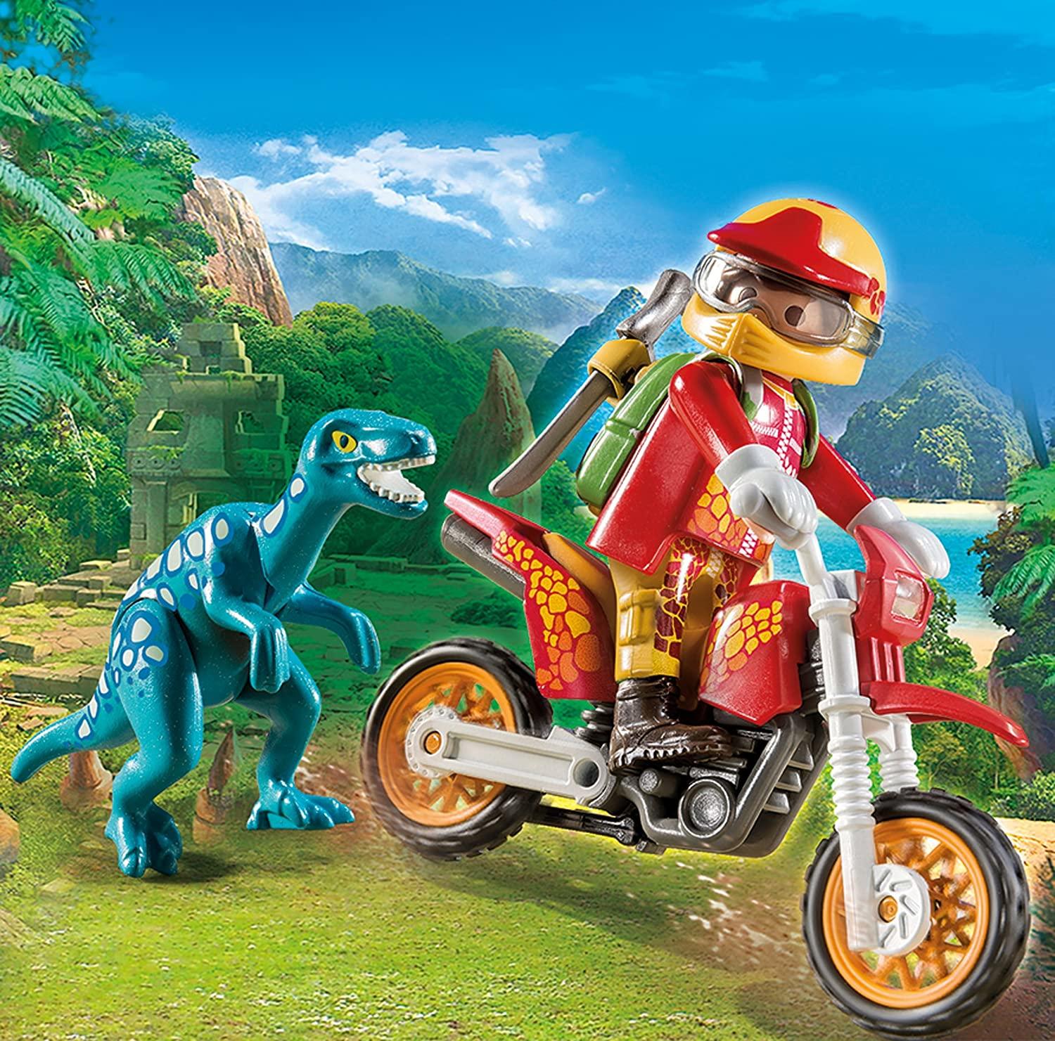 Playmobil 9431 Motorcross Bike With Raptor Toymaster Ballina