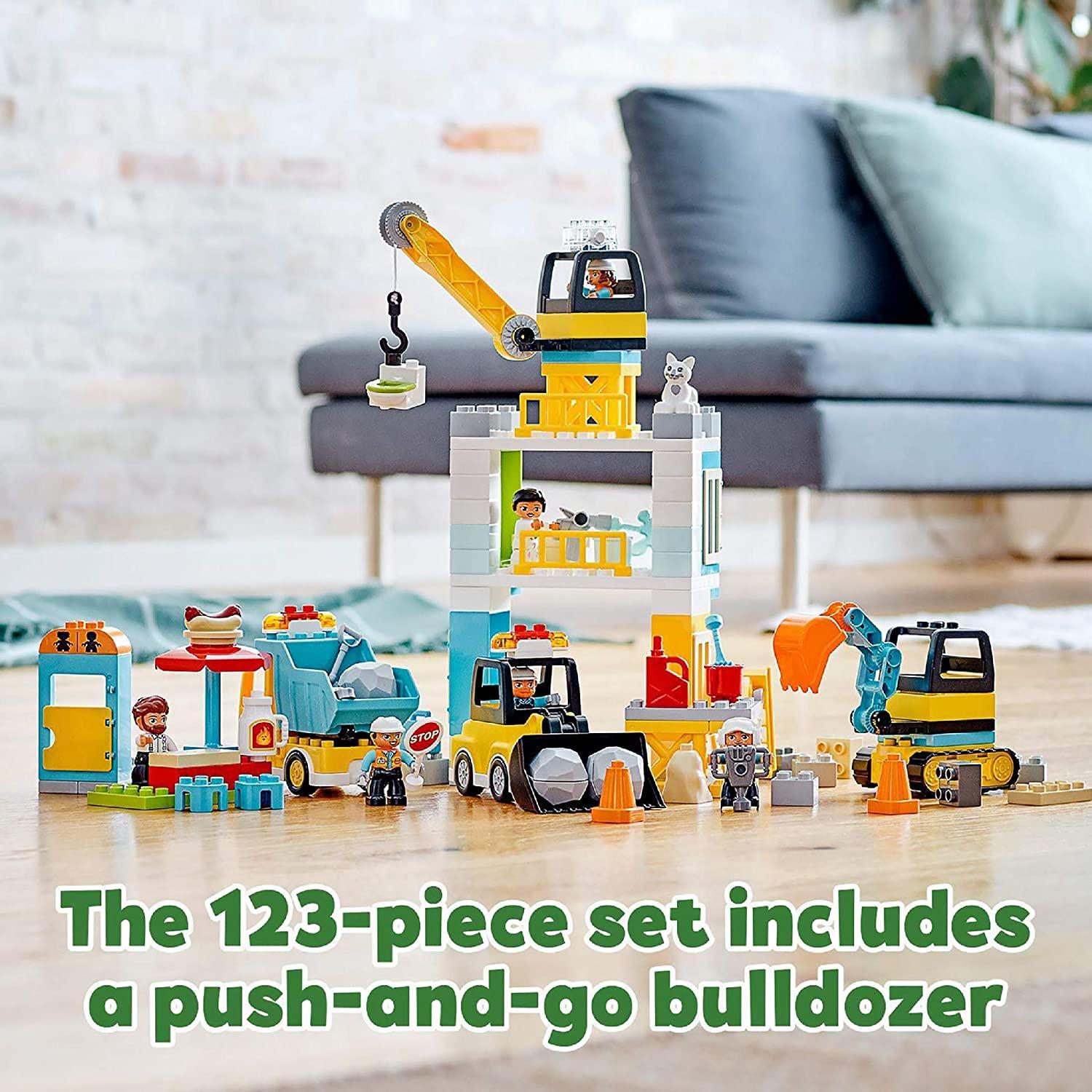 Lego 10933 Duplo Tower Crane And Construction Vehicles Toymaster Ballina