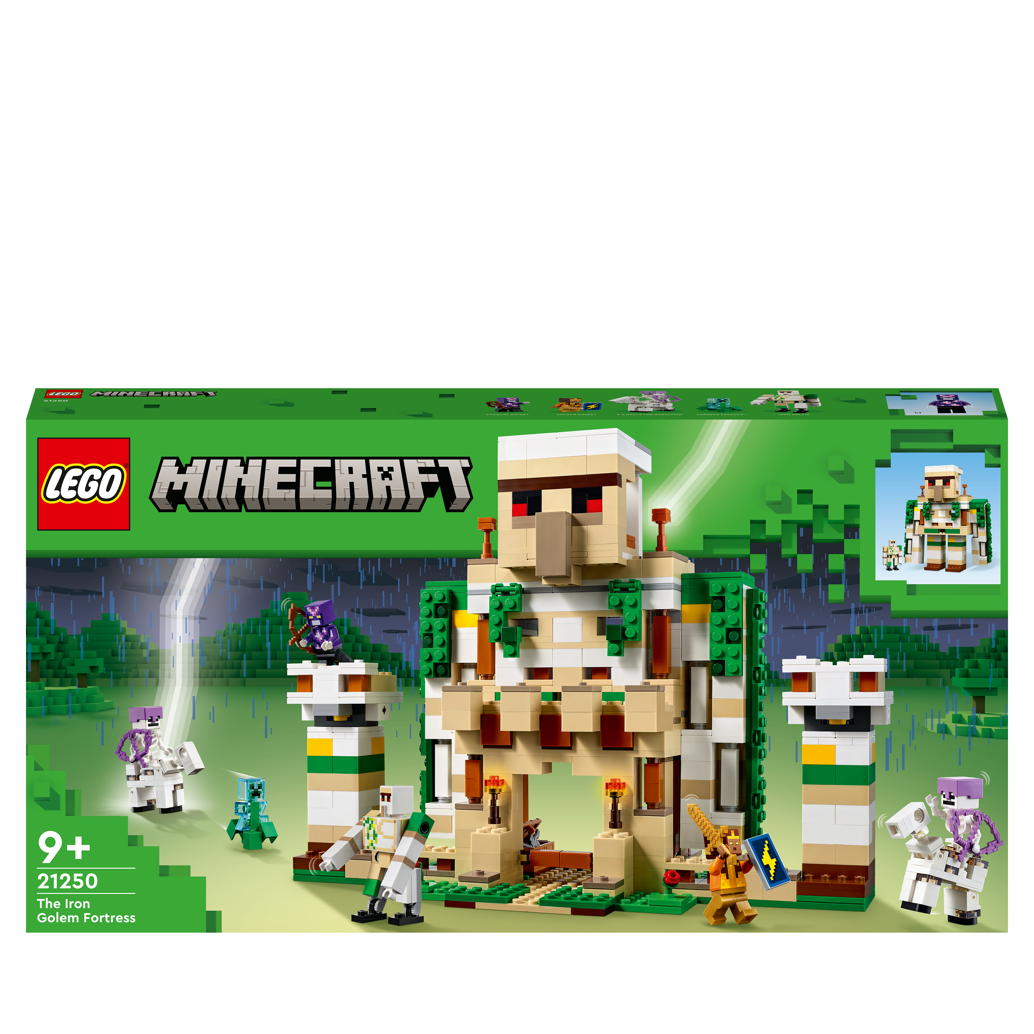 Lego minecraft sales iron golem