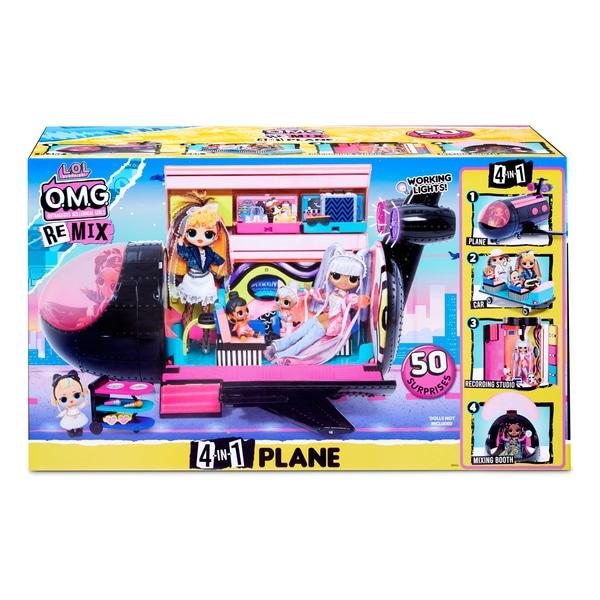 LOL Surprise OMG Remix 4-in-1 Plane Playset Toymaster Ballina