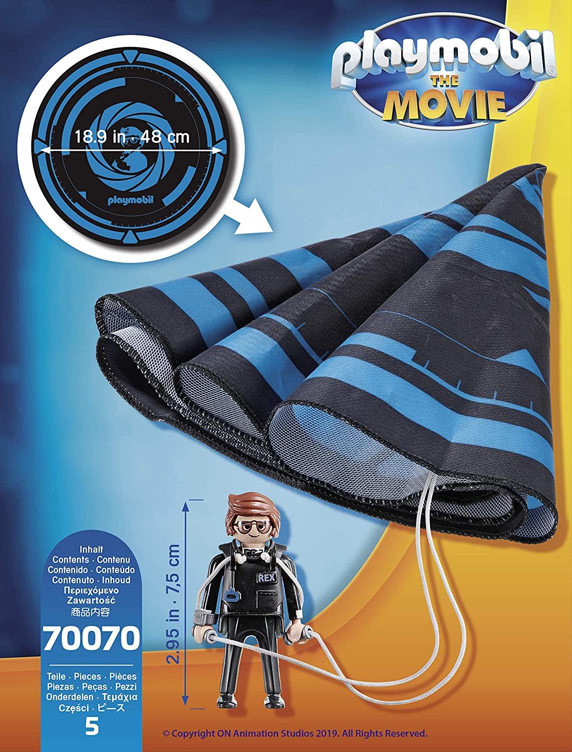 Playmobil 70070 The Movie Rex Dasher Wparachute Toymaster Ballina