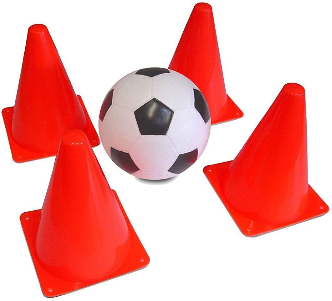 Mookie Soccer Ball And 4 Cones Toymaster Ballina