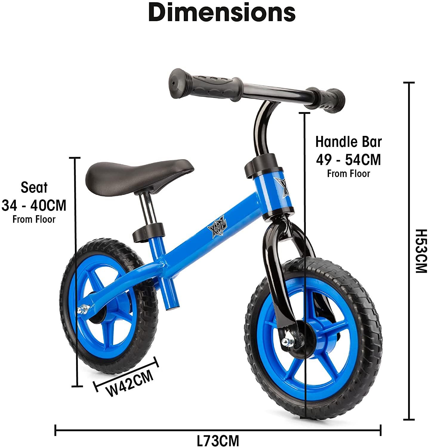 Xootz Blue Balance Bike Toymaster Ballina