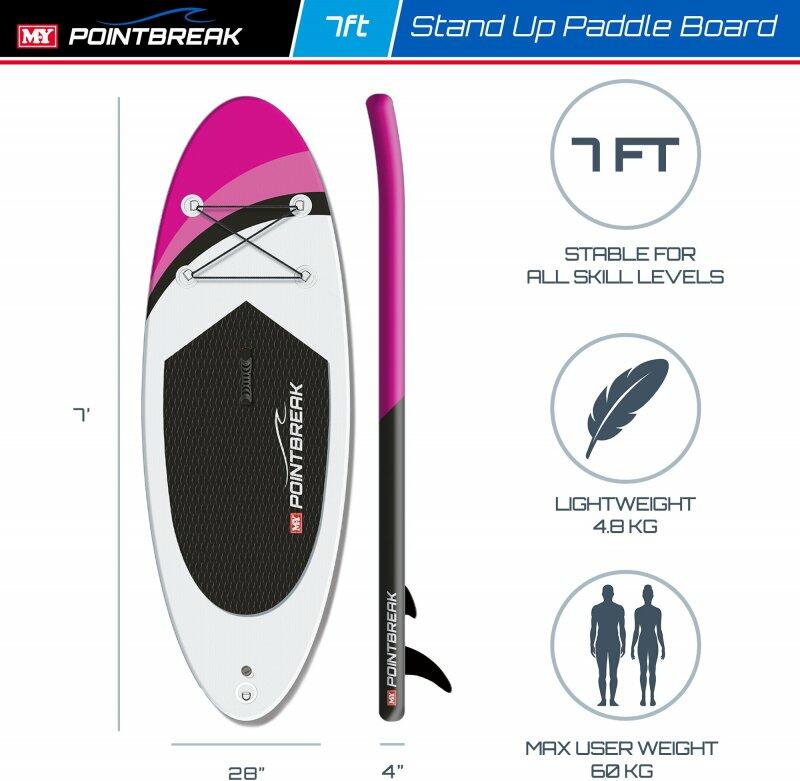 Paddle board Pink img 3