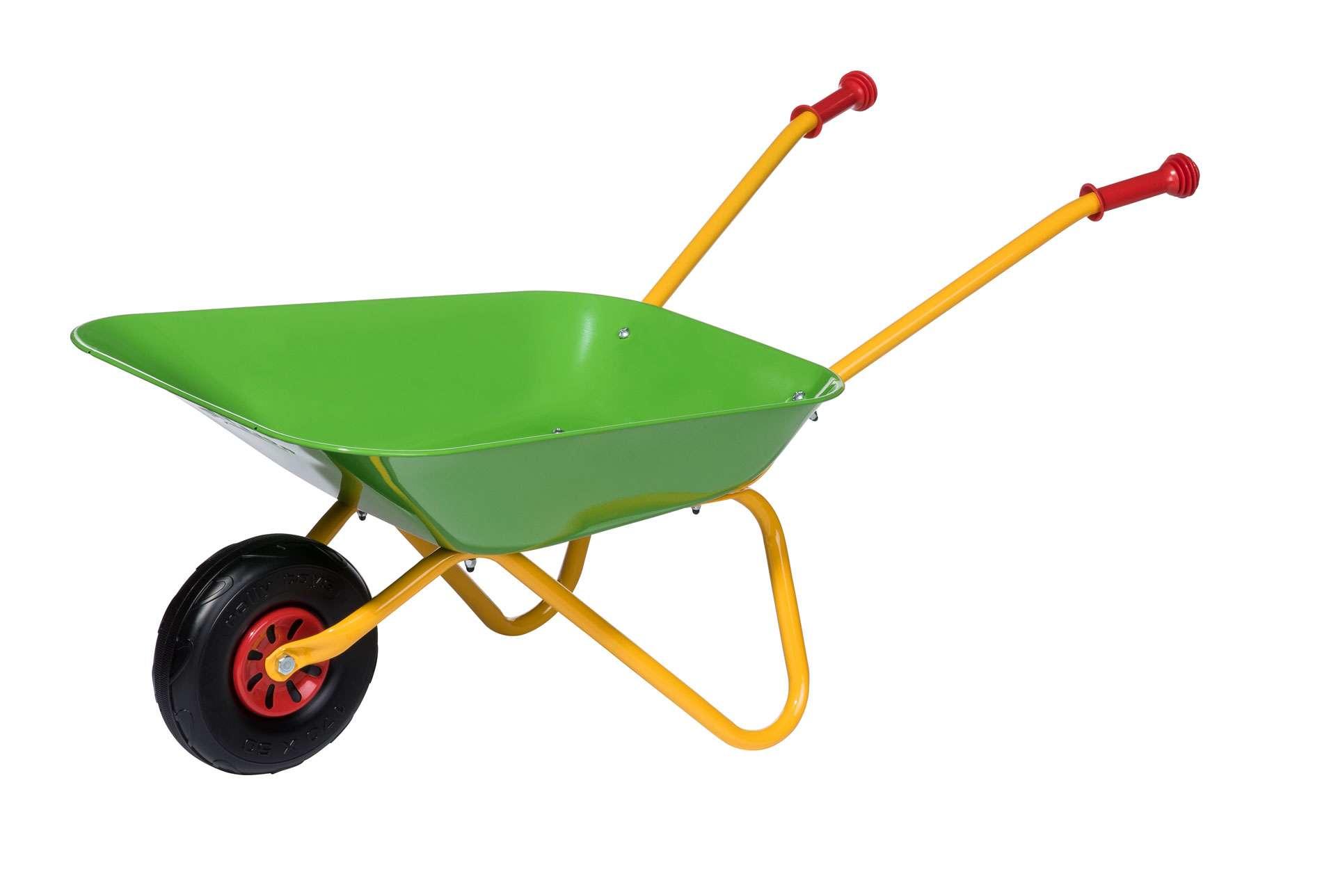 Rolly Green Yellow Wheelbarrow Toymaster Ballina