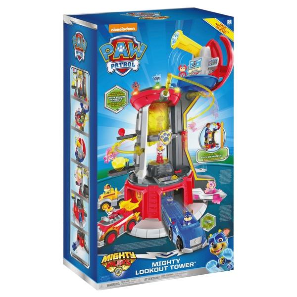 Paw Patrol Mighty Pups Mighty Lookout Tower Toymaster Ballina