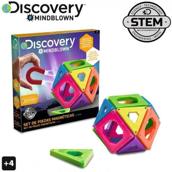 Discovery Mindblown Magnetic Tile Set img1