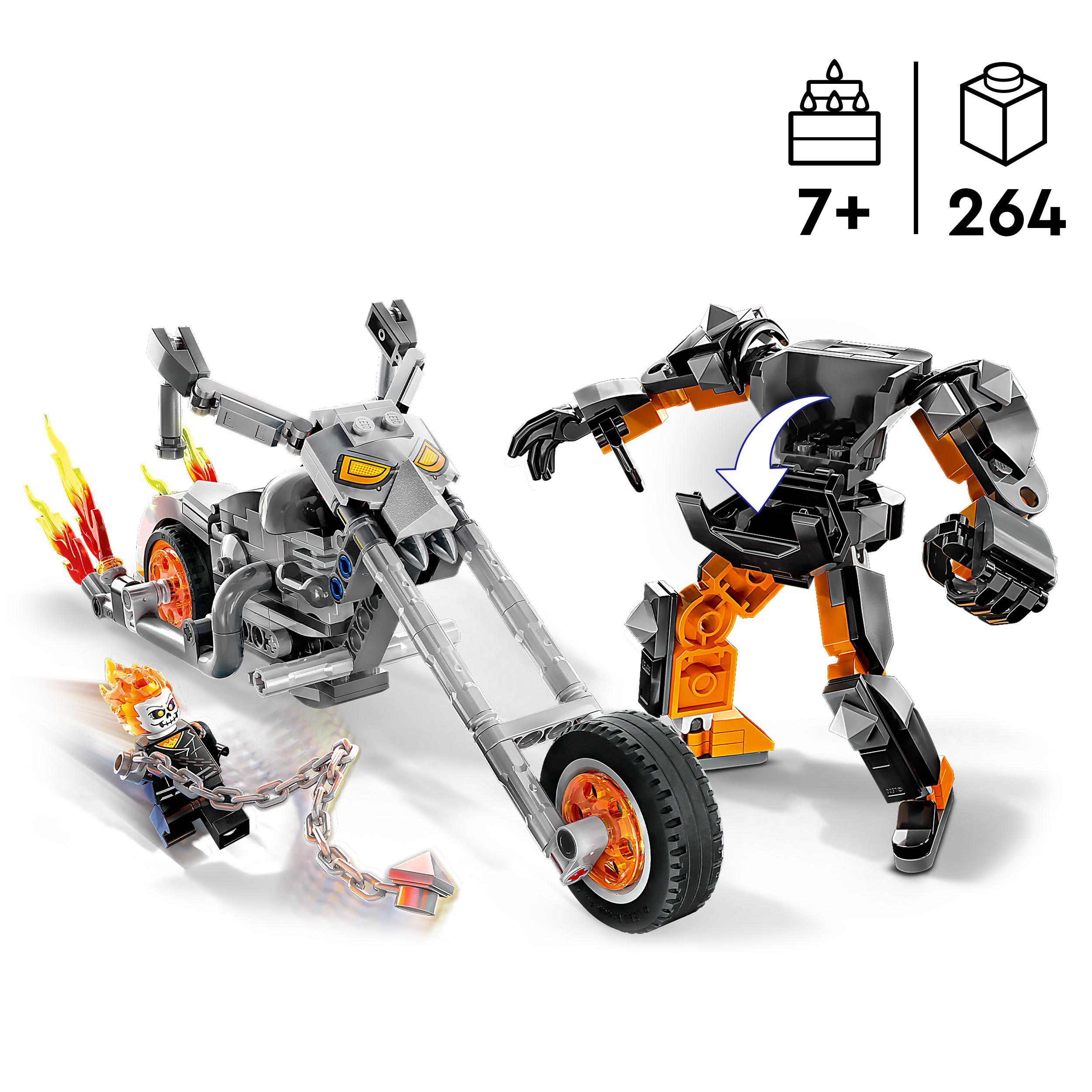 Lego 76245 Marvel Ghost Rider Mech & Bike