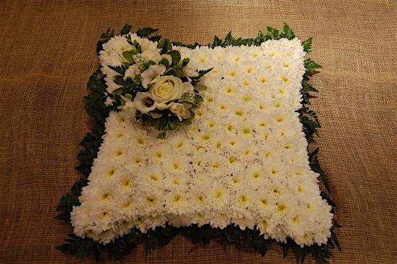 Cushion Funeral Flowers