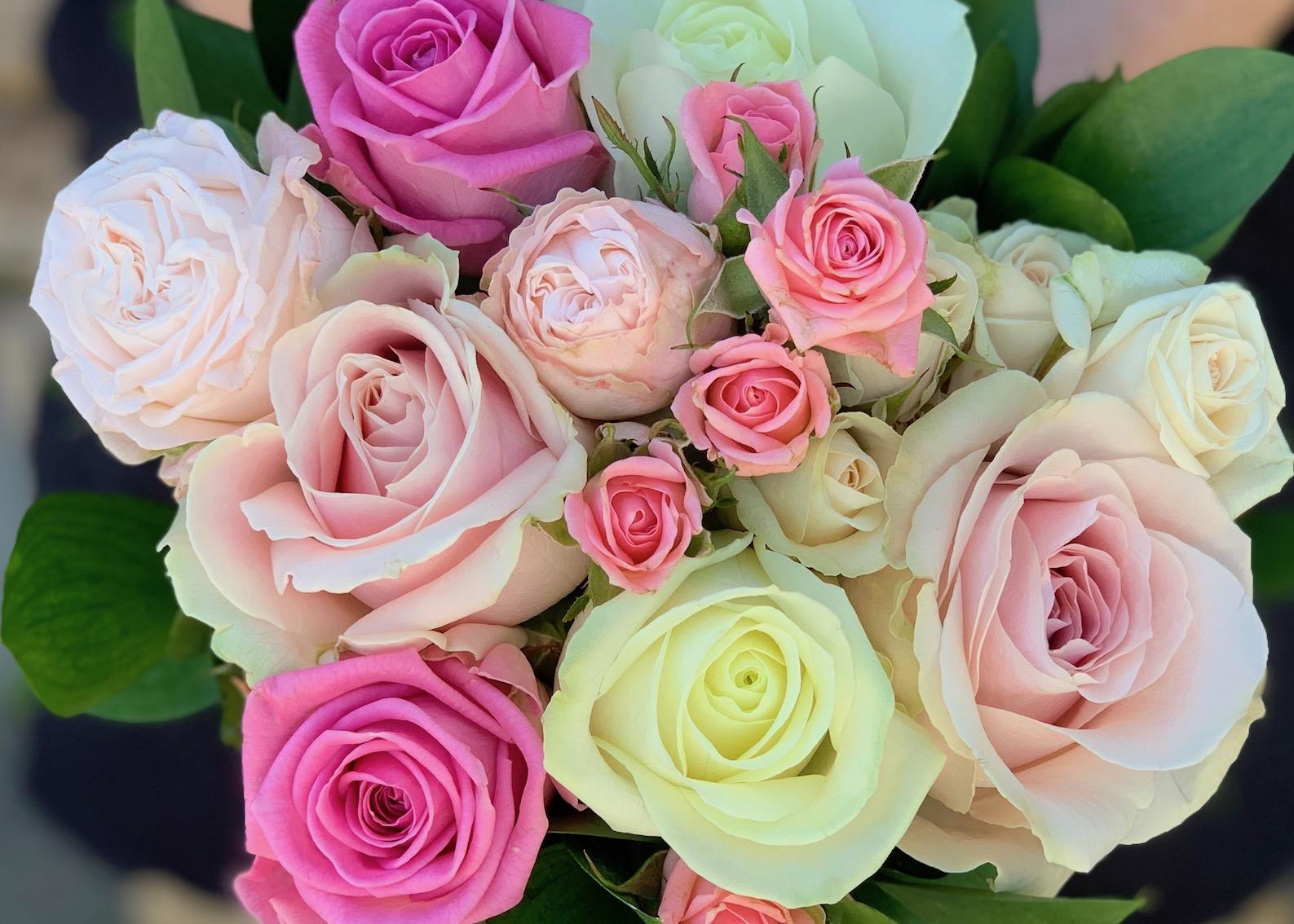 Bridesmaids Mixed Rose Bouquet