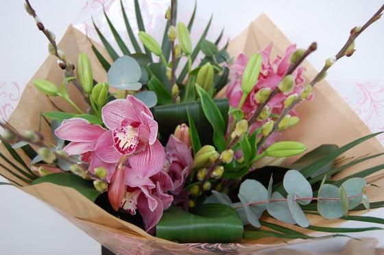 Orchid & Lily Bouquet