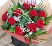A Dozen Best 'Red Naomi' Roses