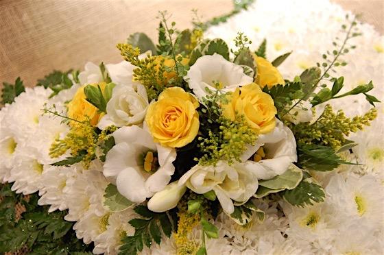Traditional Pillow Funeral Flowers