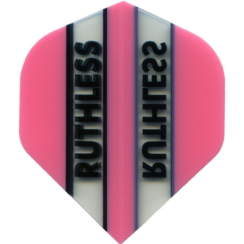 Ruthless Dart Flights - 100 Micron - No2 Standard - Pink