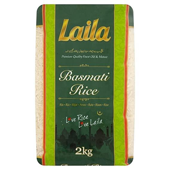 Laila Basmati Rice 2kg