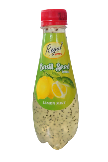 Regal Basil Seed Drink With Lemon Mint 320ml