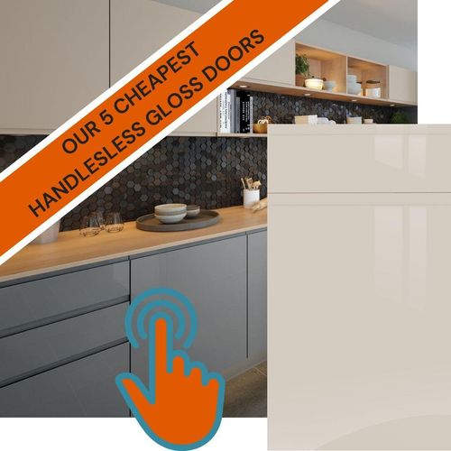 JAYLINE HANDLESLESS CUPBOARD DOORS RANGE