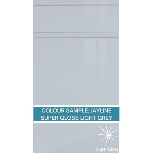 JAYLINE SUPER GLOSS LIGHT GREY DOORS