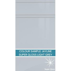 JAYLINE SUPER GLOSS LIGHT GREY DOORS