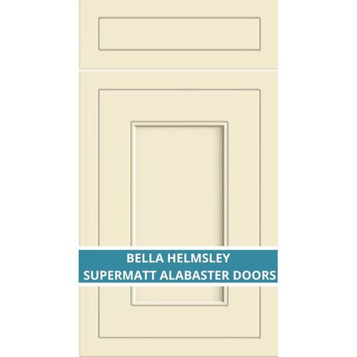 BELLA HELMSLEY SUPERMATT ALABASTER DOOR AND DRAWER FRONTS