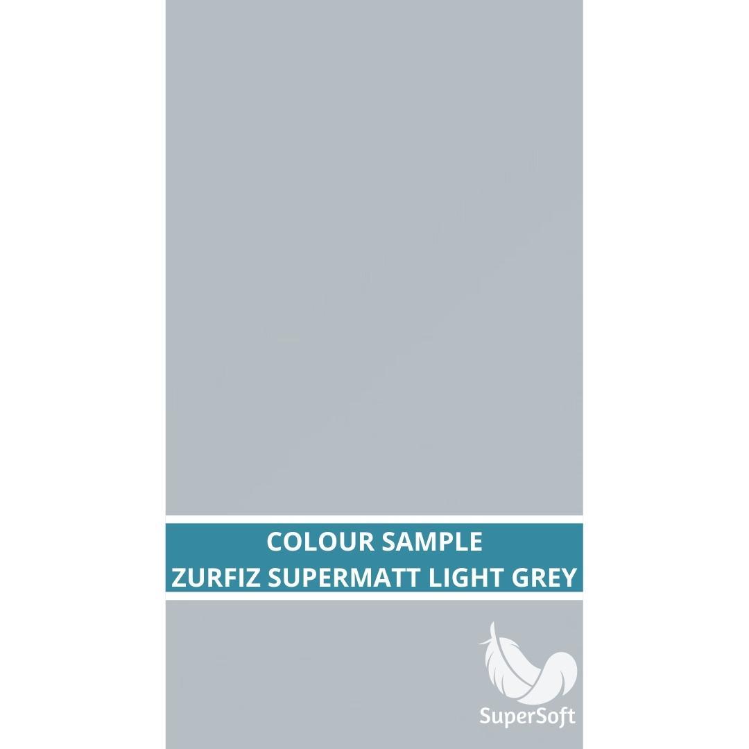 COLOUR SAMPLE ZURFIZ SUPERMATT LIGHT GREY