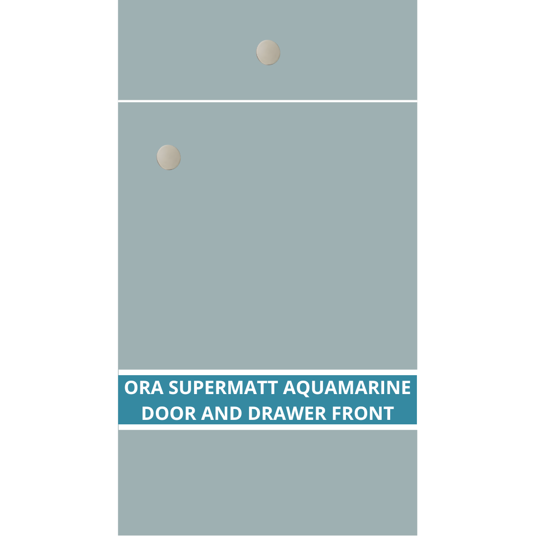ORA SUPER MATT AQUAMARINE CUPBOARD DOORS AND DRAWER FRONT